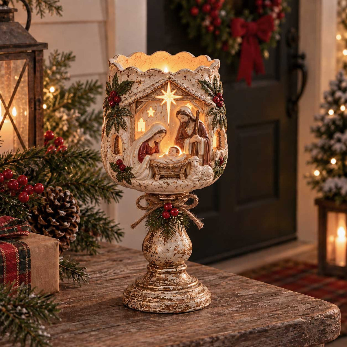 Christmas Heirloom Glow Candle Holder Collection (Buy 2 Free Shipping)