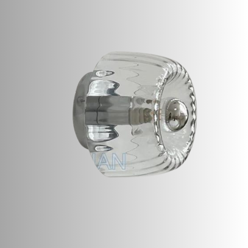BauLux Glass Globe Sconce | Modern Accent Lighting for Cozy Interiors