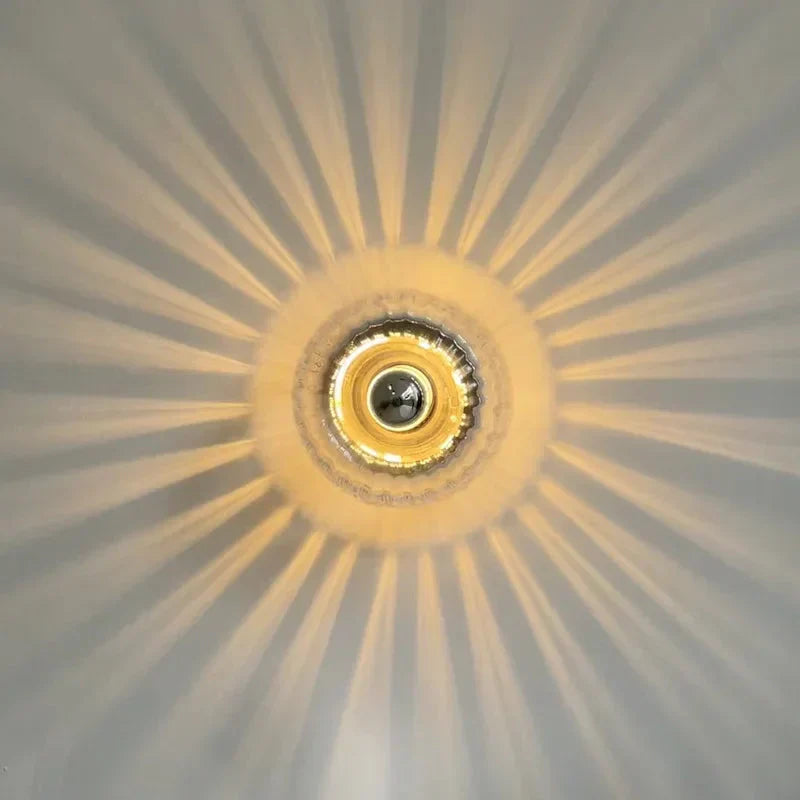 BauLux Glass Globe Sconce | Modern Accent Lighting for Cozy Interiors