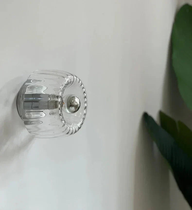 BauLux Glass Globe Sconce | Modern Accent Lighting for Cozy Interiors