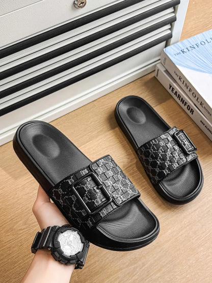 Men's Floral Slides – Lightweight