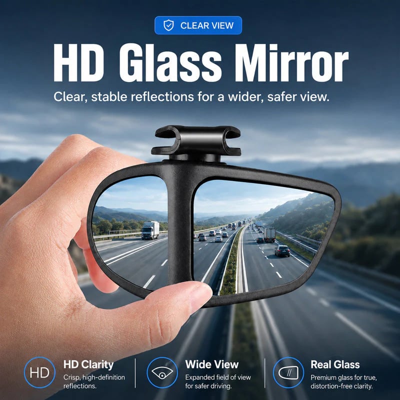 BUY 1 GET 1 FREE 360° Blind Spot Wide-Angle Rearview Mirror