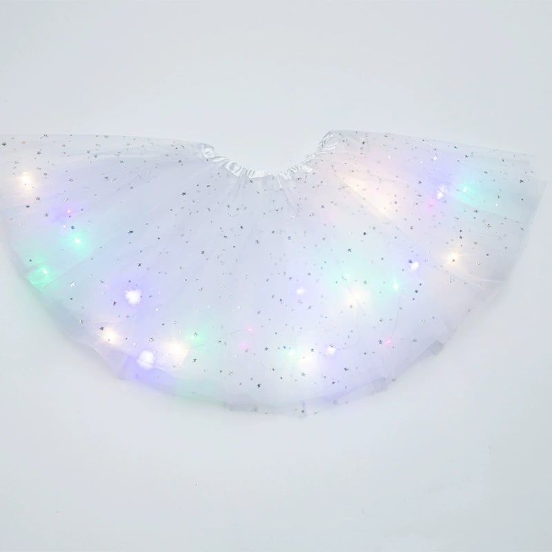Princess Glow LED Skirt | Soft, Safe & Stretchy for All-Day Play– Last Chance at This Price!