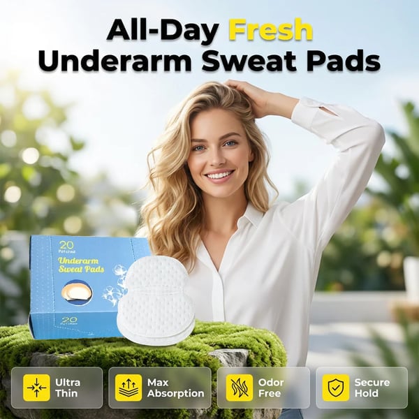 HOT SALEUltra-Thin Invisible Underarm Sweat Pads