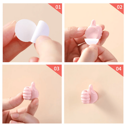 (Early Christmas Sale - 49% OFF) Creative Thumbs Up Shape Wall Hook