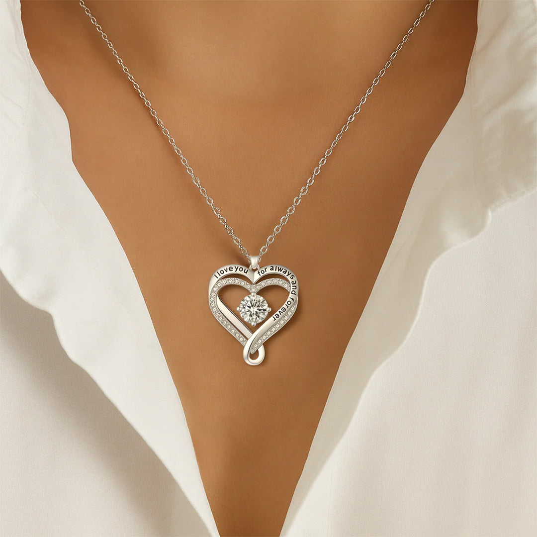 For Love - I Love You For Always & Forever Necklace