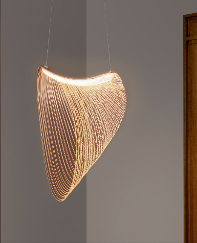 Birchwood Pendant Light by LumaBirch for Cozy Living Rooms