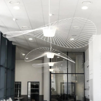 Black Pendant Lamp with Hat Design - Chic Lighting
