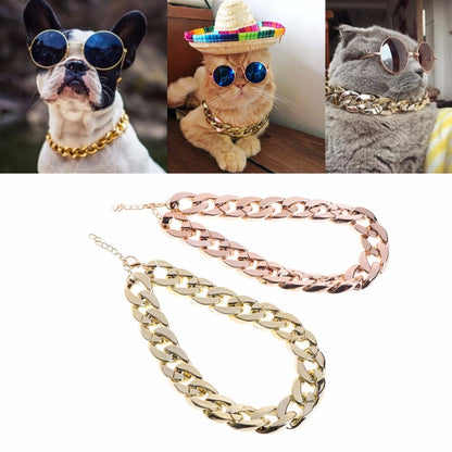 BlingBling Golden Dog Necklace