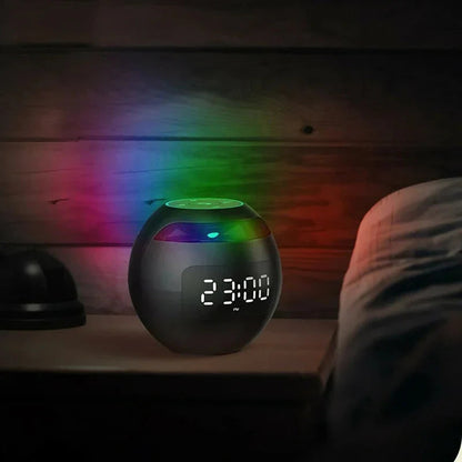 Smart LED Alarm Clock with Wireless Bluetooth Speaker