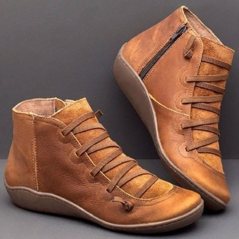 Women's Cozy Waterproof Ankle Boots