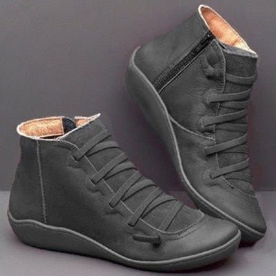 Women's Cozy Waterproof Ankle Boots