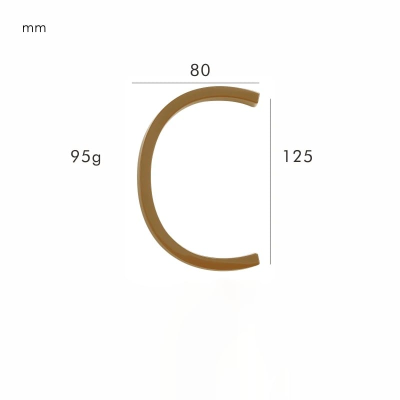 Satin Brass House Numbers - Classic Style, Modern Appeal