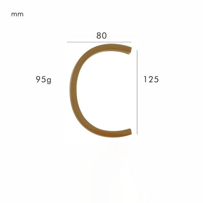 Satin Brass House Numbers - Classic Style, Modern Appeal