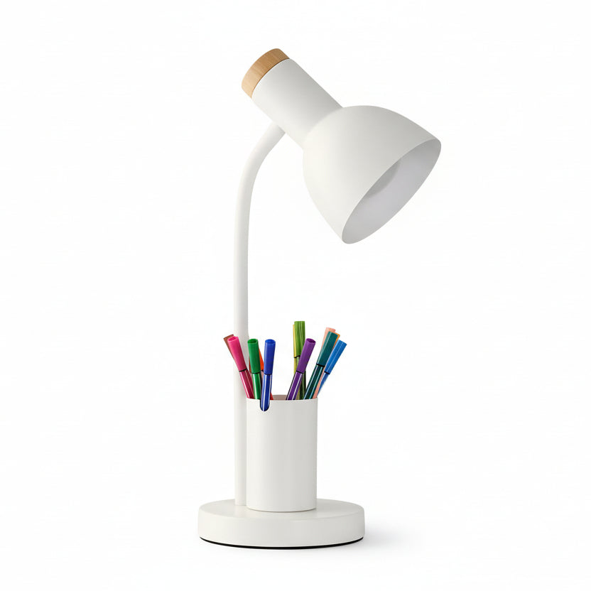 BRIGHTHOLD - Modern LED Task Light with Organizer