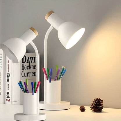 BRIGHTHOLD - Modern LED Task Light with Organizer