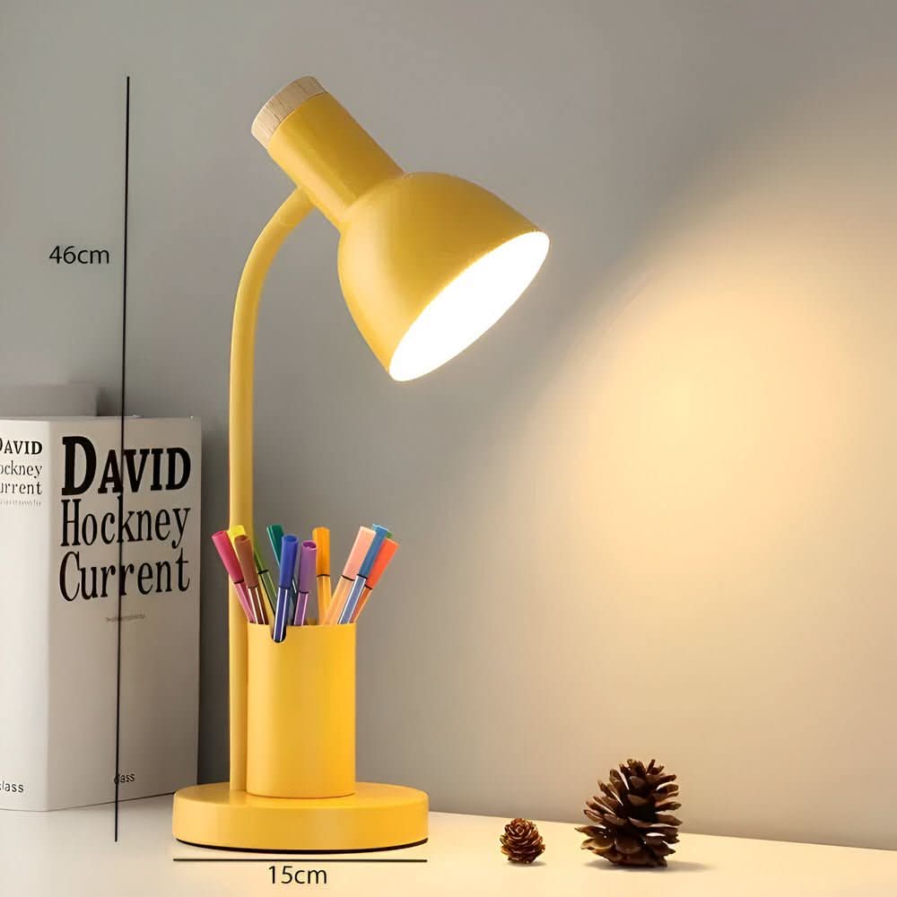 BRIGHTHOLD - Modern LED Task Light with Organizer
