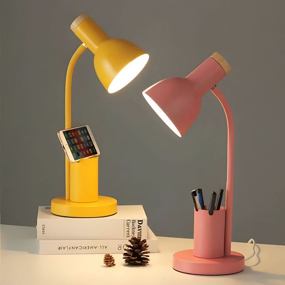 BRIGHTHOLD - Modern LED Task Light with Organizer