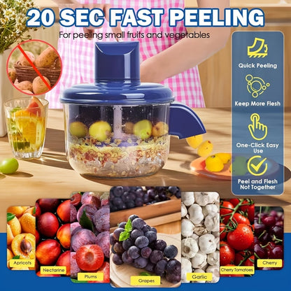 LAST DAY 50% OFF - Universal Automatic Peeler | The Smart Kitchen Gadget That Peels Fruits & More In Seconds