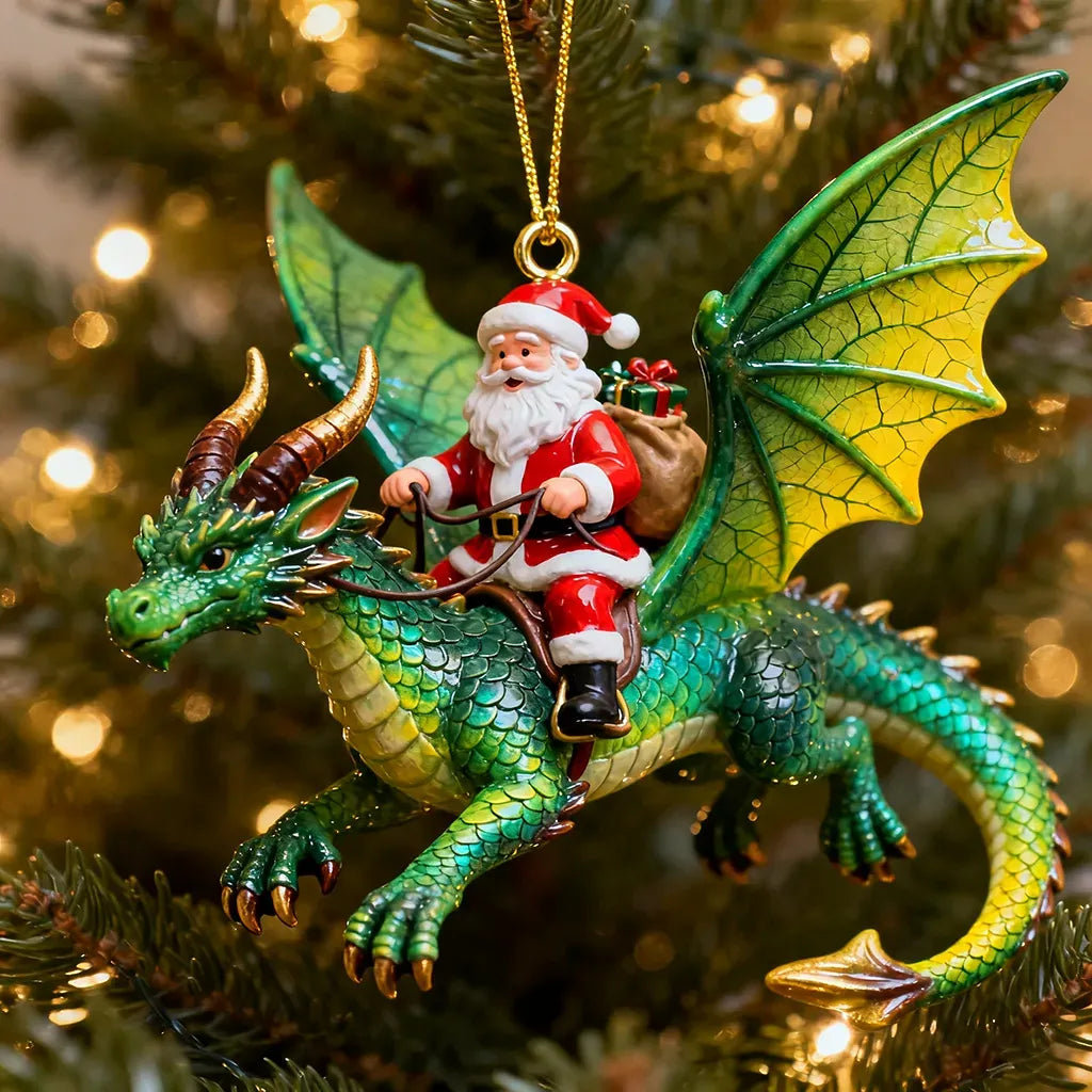 2026 Meaningful Christmas Gift 50K+ SoldSanta’s Dragon Riders Ornament Collection