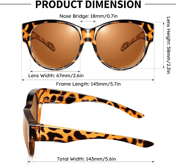 LAST DAY SALE 50% OFFFitover Polarized Sunglasses | UV400 & Anti-Blue Light