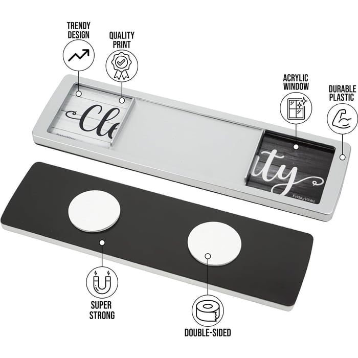 Limited-Time 50% OFF | Dishwasher Clean Dirty Magnet | Never Guess If Dishes Are Clean Again