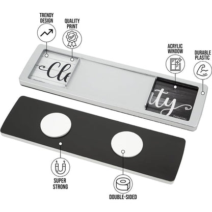 Limited-Time 50% OFF | Dishwasher Clean Dirty Magnet | Never Guess If Dishes Are Clean Again