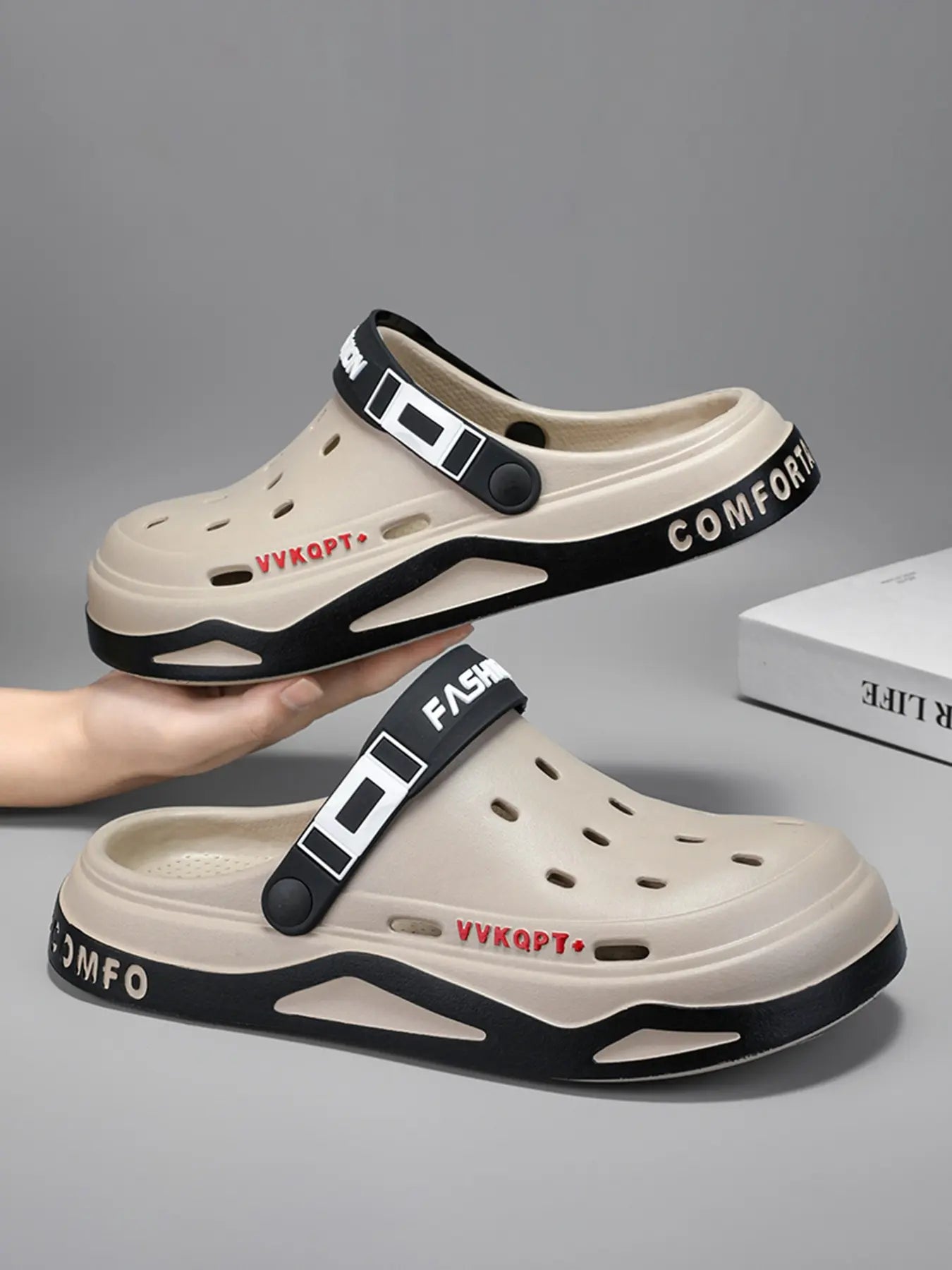 Women's EVA Clogs – Cut-Out, Lightweight, Breathable