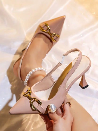 Women's Sandals – Pointed Toe, Stiletto Heel