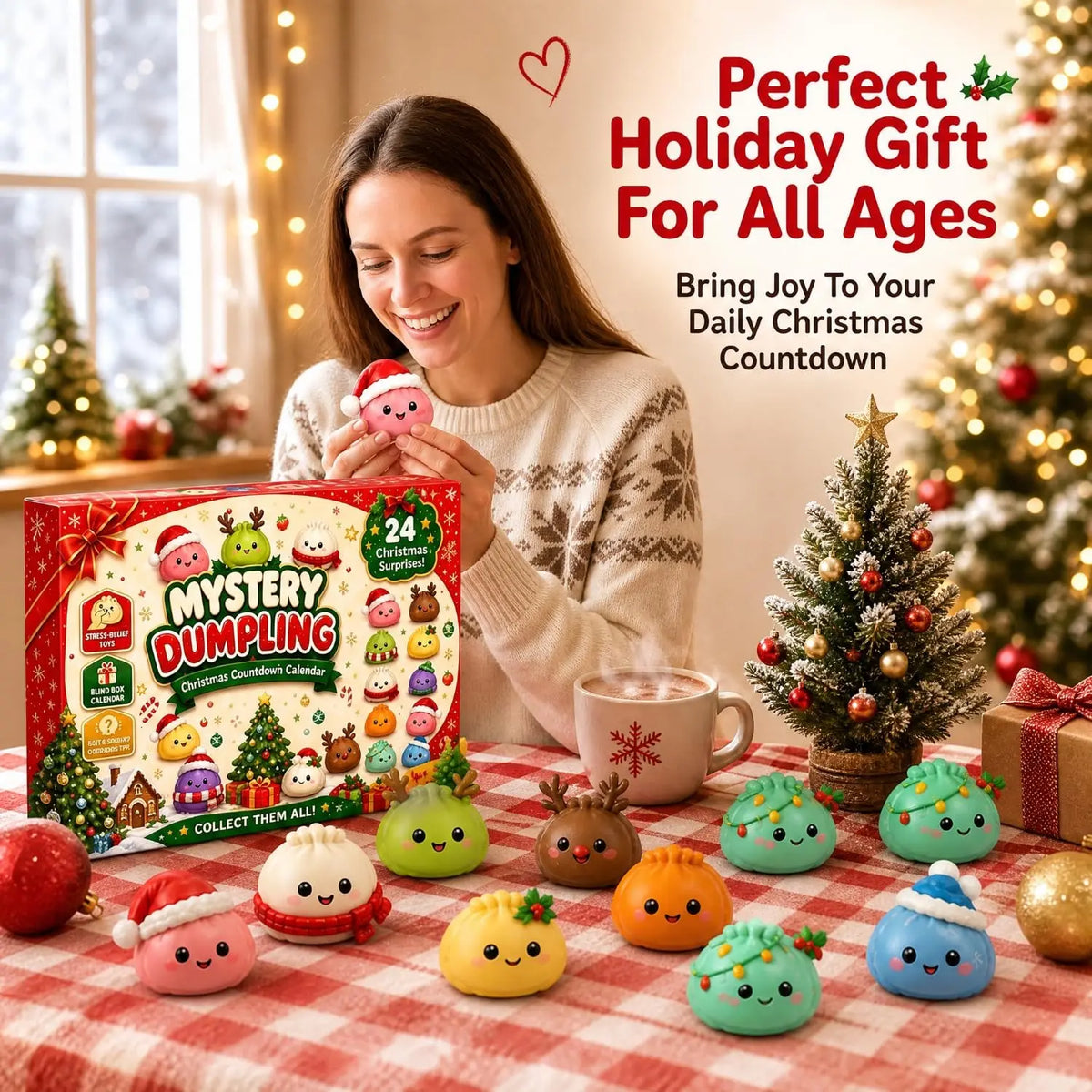 Christmas Squishy Advent Calendar 2026 Countdown Calendar