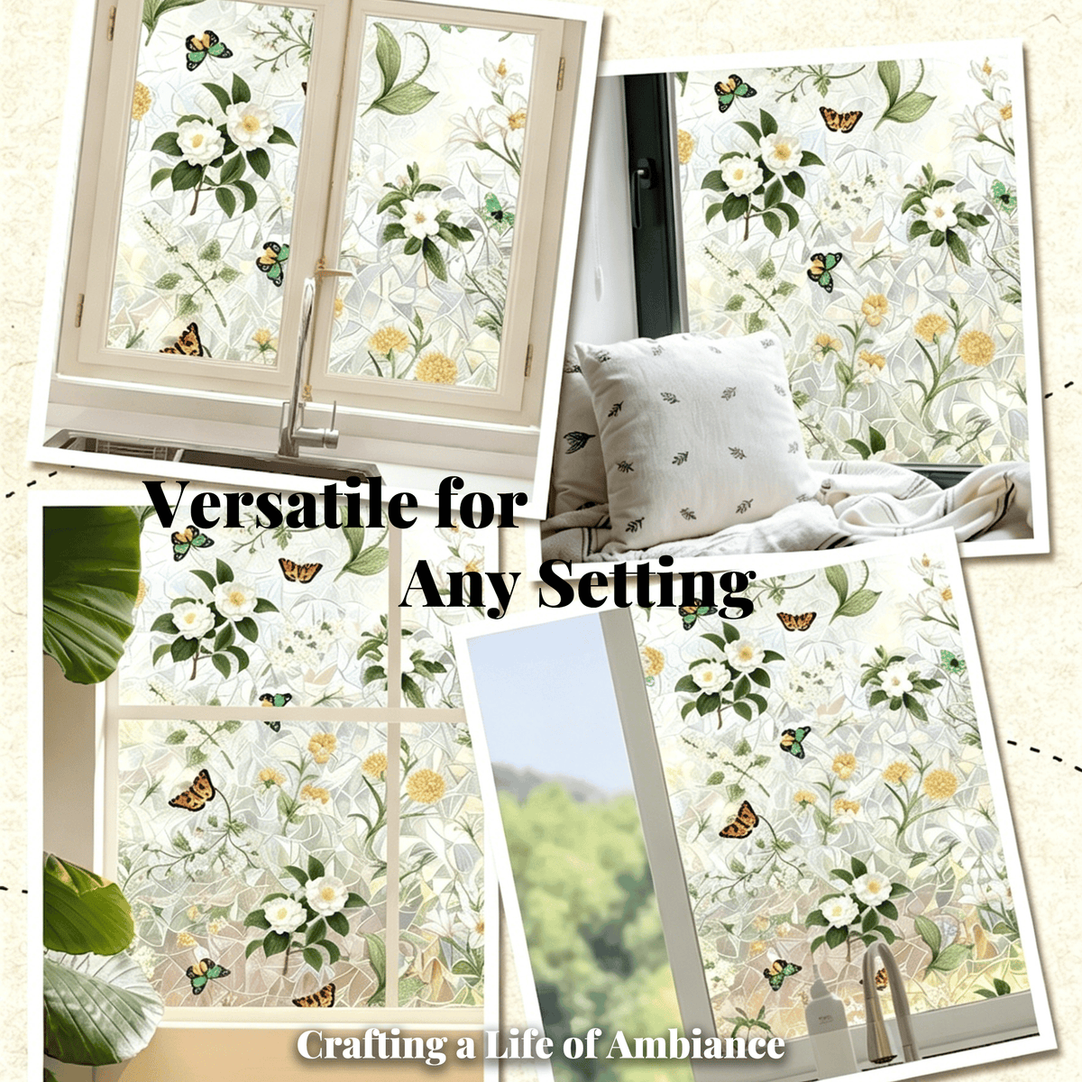 Botanical Window Decals