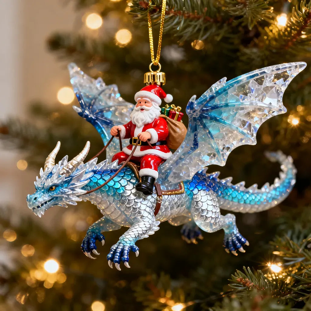 2026 Meaningful Christmas Gift 50K+ SoldSanta’s Dragon Riders Ornament Collection