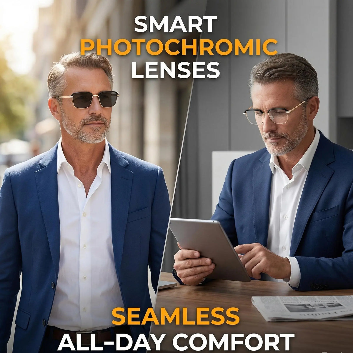 Auto-Adjusting HD Reading Glasses