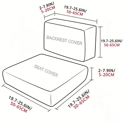 Stretch Sofa Cushion Covers — Only $9.99 Per Cover