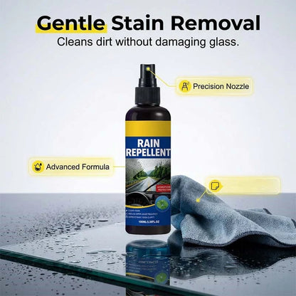 Hot Sale 50% OFF | Crystal Clear Windshield Rain Repellent Spray | Keep Your View Clear in Wet Weather