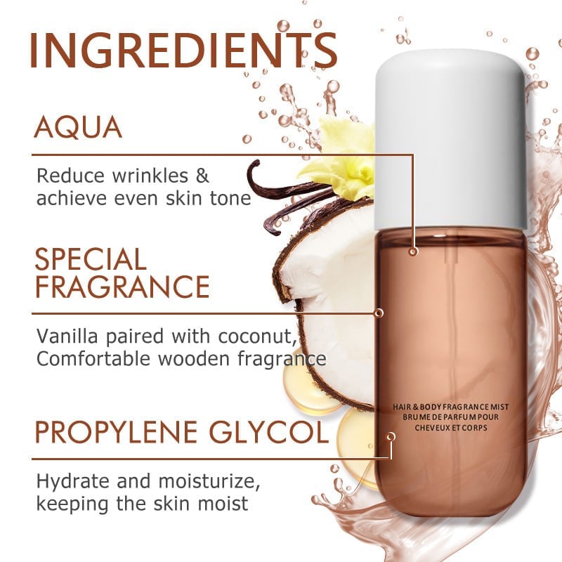 LAST DAY PROMOTION SAVE 49%Vanilla & Cream Body Mist Duo