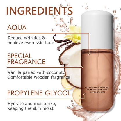 LAST DAY PROMOTION SAVE 49%Vanilla & Cream Body Mist Duo