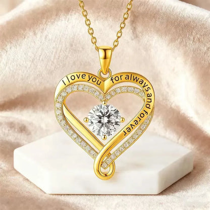 For Love - I Love You For Always & Forever Necklace