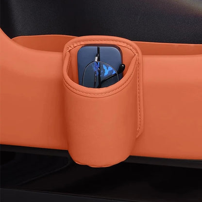 2026 HOT SALE50K+ SOLD! 49% OFF! Leather Car Door Cup Holder – Wide‐mouth opening, easy reach for drinks & phone. Clip‐on secure fit. PU leather, tough & stylish.