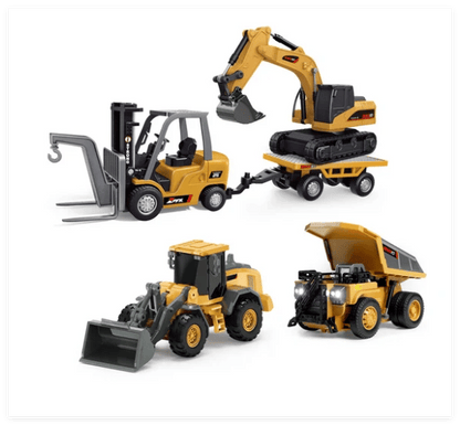 1:64 Premium Alloy Mini RC Construction Set