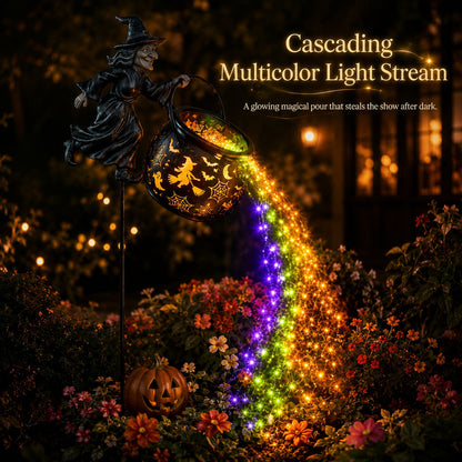 Last Day 49% OFFHalloween Witch Cauldron Garden Light