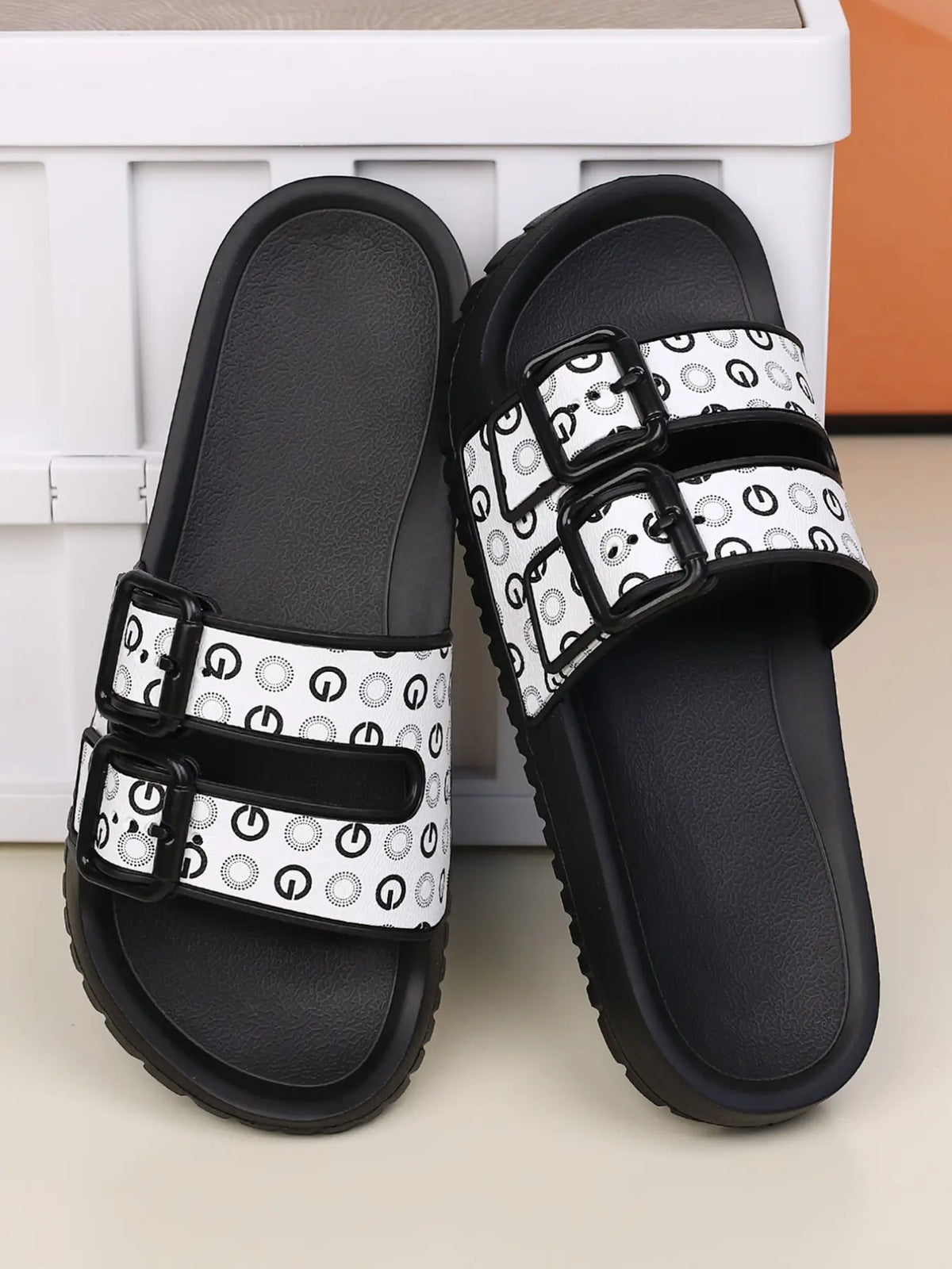 Unisex Floral Slides – Lightweight