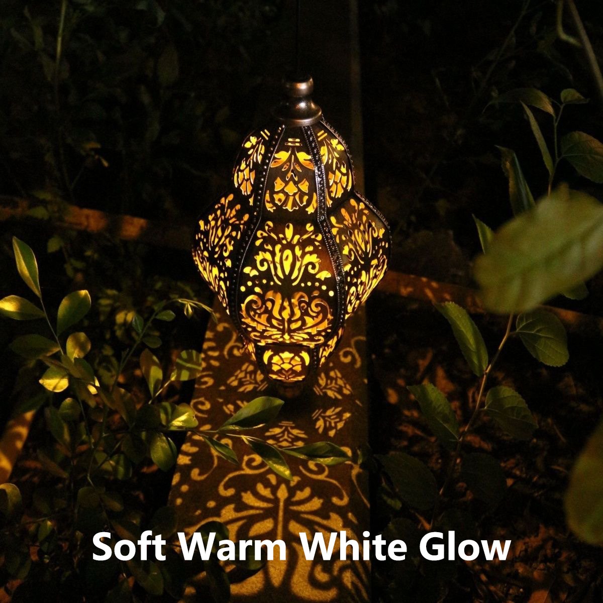 Baroque Style Solar Garden Lantern