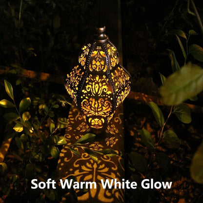 Baroque Style Solar Garden Lantern