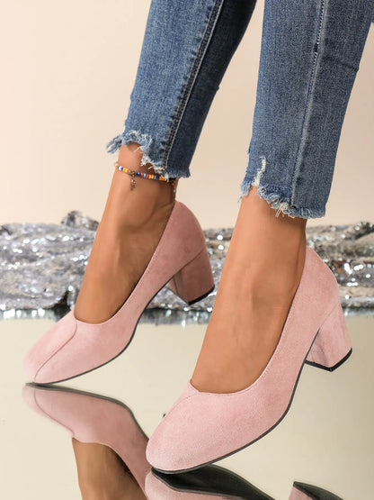 Women's Rubber Heels – Closed Toe