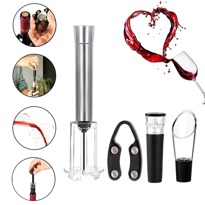 Air Pump Cork Remover Wine Bottle Opener