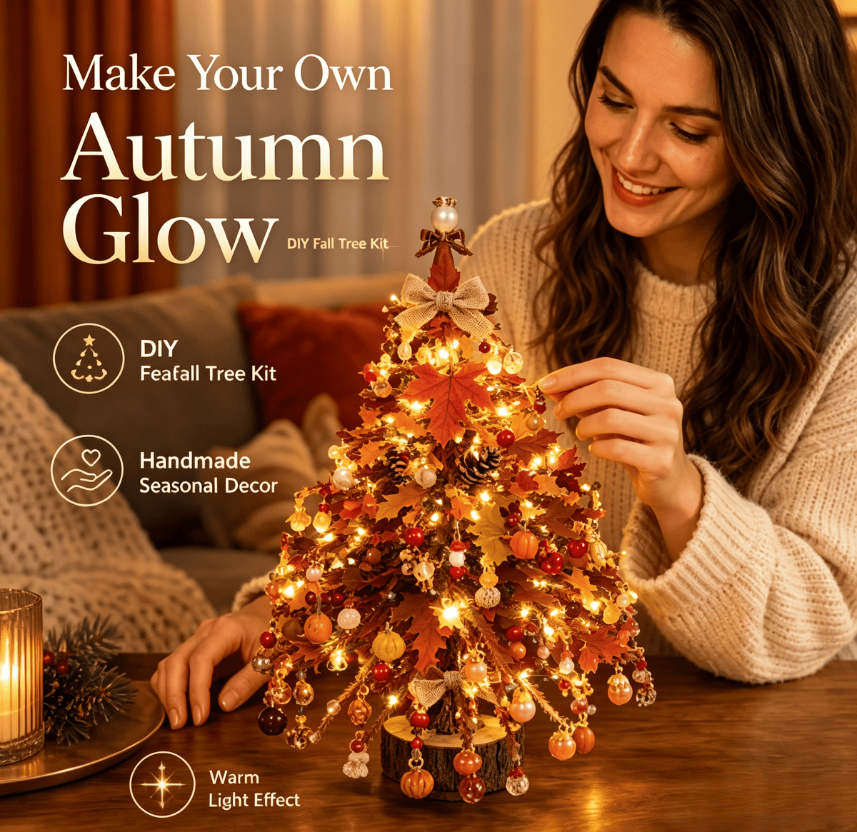 DIY Beaded Christmas Tree Kit – Create Your Own Sparkling Holiday Decoration