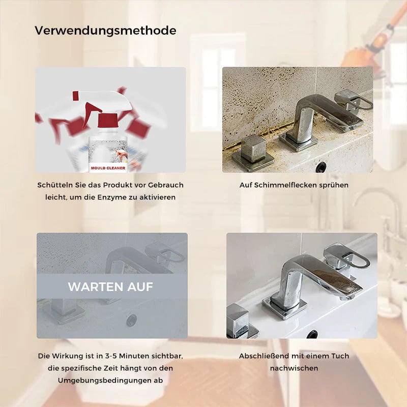 Powerful Mold Cleaning Foam – Multi-Surface Deep Clean & Mold Defense