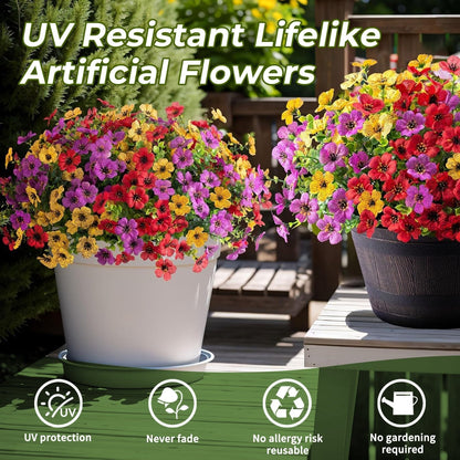 Vibrant Artificial Flowers: 365 Days of Spring