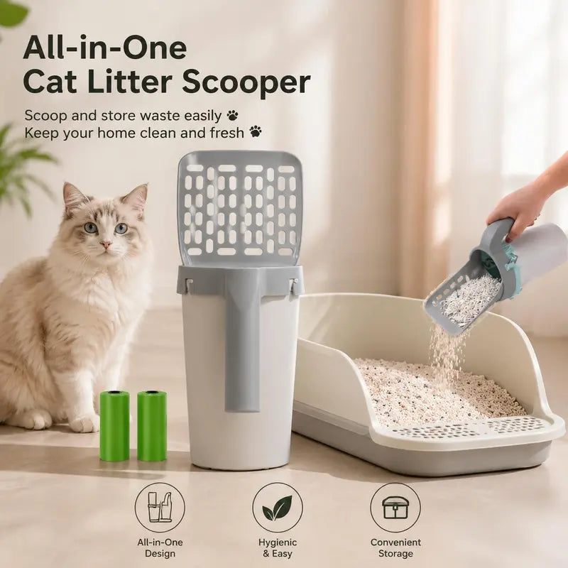 Special OfferSay Goodbye to Stinky Litter Box Days with Our Hygienic All-in-One Scoop!